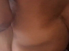 Enthousiasteling, Anaal, Grote kont, Stel, Latijnse vrouw, Melk