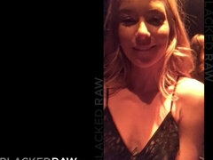 BLACKEDRAW Monster Black Stud Dominates Blond Hair Babe Hipster - Arya fae