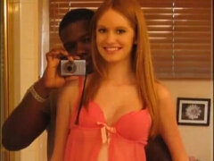 Grote mammen, Blond, Sperma, Man die toekijkt, Sperma shot, Hardcore, Huisgemaakt, Interraciaal