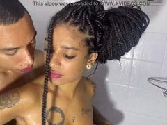 Pure Slutty In The Bath With Cousin - Ariella Ferraz - Pedro Ferraz