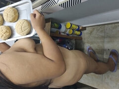 아마추어, 크고 아름다운 여자, 여자, 라티나, 수음, 멕시코인, 오르가슴, 혼자