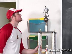 Nerdy Teen Student Joseline Kelly Fucks Big Cock Schoolboy