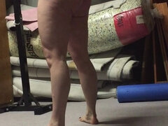 Leie, Arsch, Grosser arsch, Blondine, Masturbation, Milf