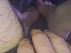 Leie, Füsse, Handjob, Massage, Solo