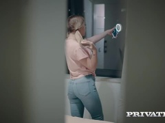 Anal, Blonde, Faciale, Hd, Rasée, Jarretelles, Nénés