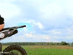 Μεγάλος κώλος, Μελαχροινή, Θηλυκός, Ηδ, Γυμνή, Μικρούλης, Δημόσιο, Άθλημα