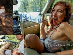 Agony of Squirting in My Car and Peeing Outdoors in 8K