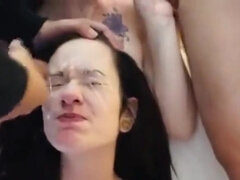 Bukkake, Creampie, Stříkání spermatu, Péro, Gangbang, Hd, Orgasmus, Tetování