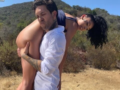 오랄섹스, 흑갈색 머리, 도기스타일, 인형, 핸드잡, 빼빼한, 청소년, 젖가슴