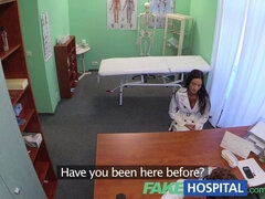 Evelyn Neill, the gorgeous Asian patient, craves for a cream-filled hospital visit