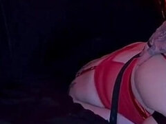 素人, 茶髪の, カップル, 女, オナニー, 淫乱熟女, 自然山雀, オマンコ