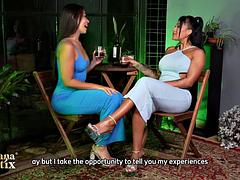 Squirt and lesbian sex between horny Colombians - Mariana Martix  Daniela Andrea