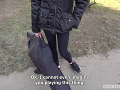 Stor pik, Brunette, Sædskud, Pov, Offentlig, Spanking, Teenager, Brystknepning