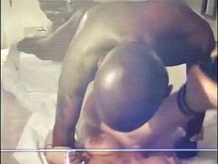 Amateur, Asiatique, Nana, Grosse bite, Sucer une bite, Cocu, Interracial, Nénés