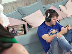Grosse bite, Brunette brune, Collège université, Hard, Chevaucher, Pute, Nénés