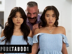 Well-made Charles Dera and Lulu Chu at threesome action