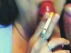 Duży tyłek, Obciąganie, Brunetka, Para, Twarzowy, Mamuśka, Naturalne cycki