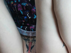 Bdsm, Klitoris, Dildo, Piercing, Rödhårig, Solo, Tatuering, Webb kamera