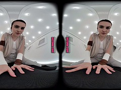 VR Conk Starwars cosplay porn with Freya Parker VR Porn