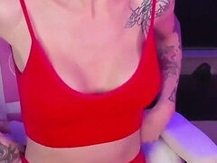 Anal, Stor pik, Store bryster, Onani, Mager, Solo, Tatovering, Web kamera