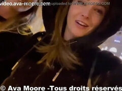 Amateur, Blonde, Sucer une bite, Brunette brune, Tir de sperme, Français, Hôtel, Réalité