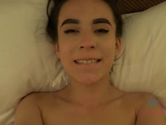 Schwarz, Blasen, Freundin, Handjob, Pov, Muschi, Rasiert, Nass