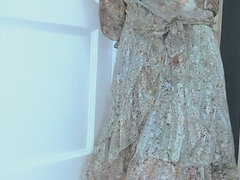 Amatőr, Női, Maszti, Érett feleség, Vöröshajú, Egyedül