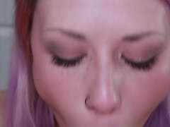 Sexy Annie Sucking Cock & Rimming Till Big Explosive Finish