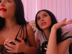 Amateur, Gros cul, Brunette brune, Fille latino, Lesbienne, Masturbation, Webcam