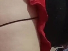 Anaal, Grote kont, Travestiet, Seksspeelgoed, Ondergoed, Masturbatie, Rijpe lesbienne, Kousen