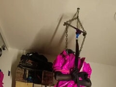 Self Suspension Bondage - Sissy Maid