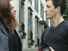 18 let, Zadek, Blondýna, Na obličej, Německé, Venku, Vyhublá, Teenka