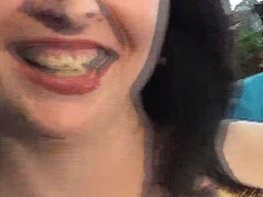 Sexy Dana shows her stuff