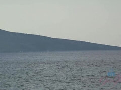 Bagno, Spiaggia, Bikini, Fidanzata, Punto di vista pov, Doccia, Magra, Calzini