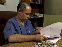 Ajx old man in hospital