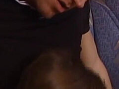 Anal, Gros cul, Blonde, Sucer une bite, Couple, Mignonne, Nue, Rétro ancien