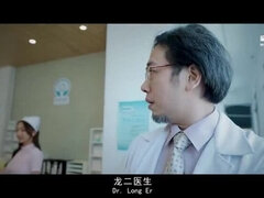 緊縛, デカ尻, デカパイ, フェラチオ, グループ, Hd, 看護婦, 三人