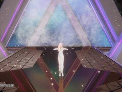 [mmd] Ive - Love Dive Ahri Seraphine Sexy Kpop Dance