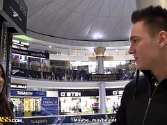 Mila - Real hot facial for a slutty shopper babe PickupFuckWTFPass MyPickUpGirls