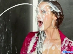 Bukkake, Sperm skott, Europeisk, Gloryhull, Onani, Alene, Leker