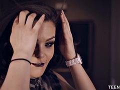 Teenfidelity Small tited brunette