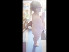 Amatör, Amerikansk, Stor stjärt, Hemmagjord, Mogen, Milf, Mamma, Naken