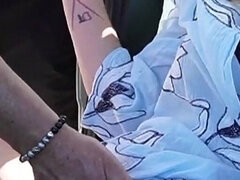 Public Wank and Blow Job!