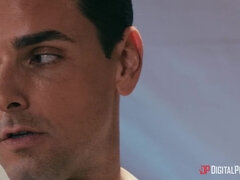 Grote mammen, Hondjeshouding, Sperma in gezicht, 1 man 2 vrouwen, Kut duiken, Realiteit, Kort haar, Tatoeage