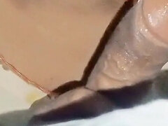 デカチン, フェラチオ, カップル, 自家製, インド人