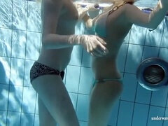 Underwater lesbian wetlook, new mfx lesbian kissing, singapore beautiful girl