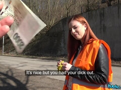 Bad Babe Bends Over For Cash 1 - Public Agent