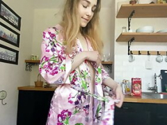 Excited girl eats her eager boyfriend's fuck tool