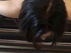 Amador amadora, Peitos grandes, Boquete, Bondagebeldade, Morena, Lingerie, Piercing, Meias finas