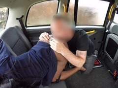 Asia Rae gets eaten out and shagged in the taxi